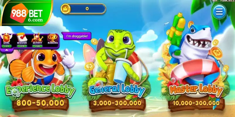 Ưu điểm nổi bật của sảnh bắn cá 988BET