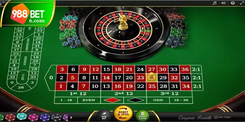 Chiến thuật James Bond trong Roulette vận hành đơn giản
