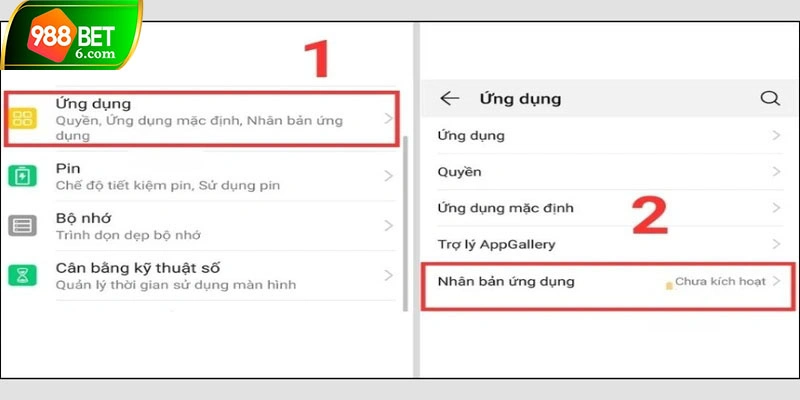 Cài đặt app dễ dàng