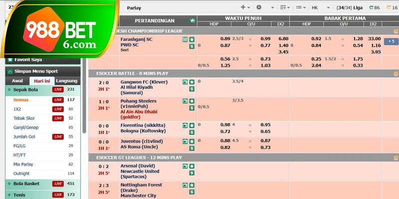 Khám phá chủ đề giải trí hấp dẫn - Thể Thao 988BET